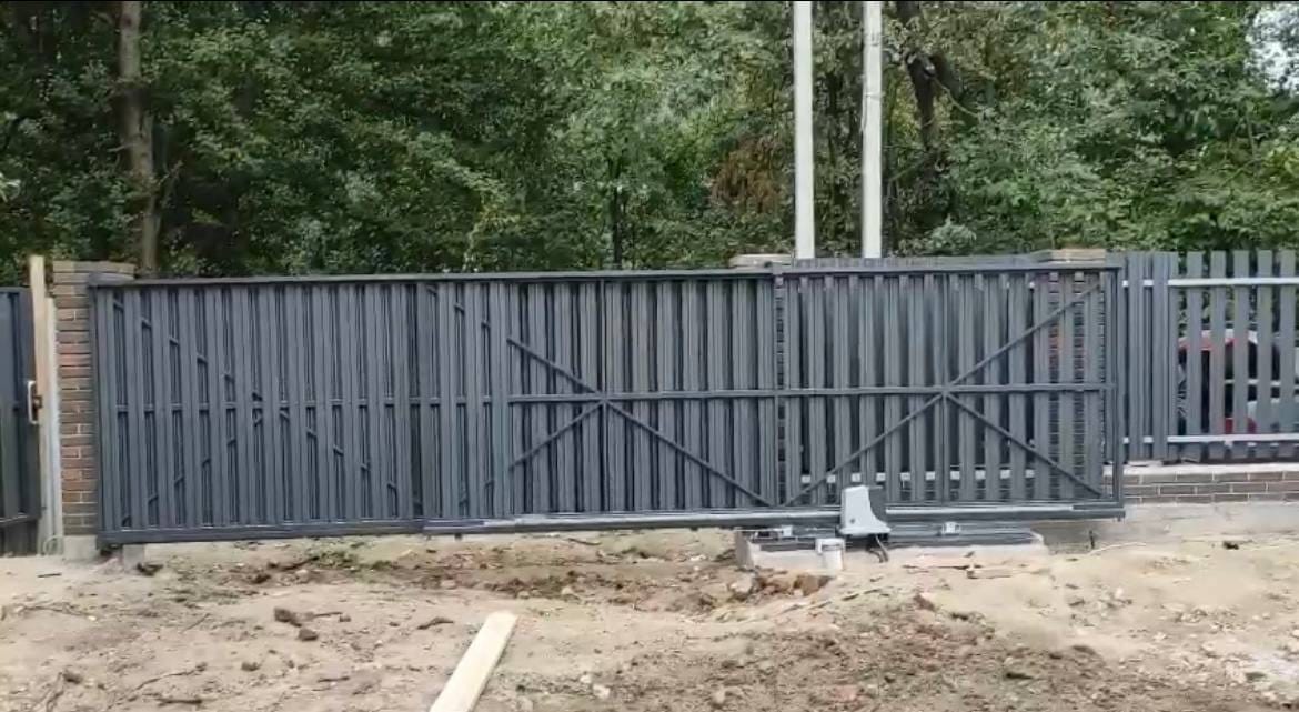 Телескопические ворота